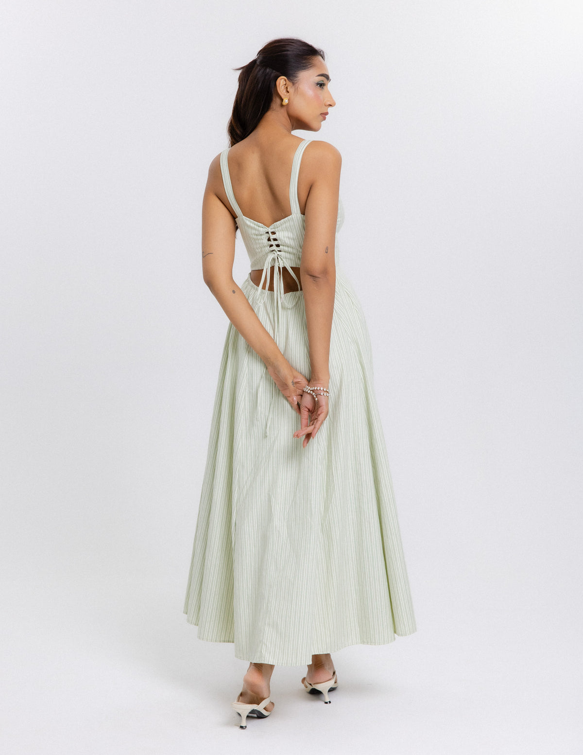 Bustier Corset Midi Dress