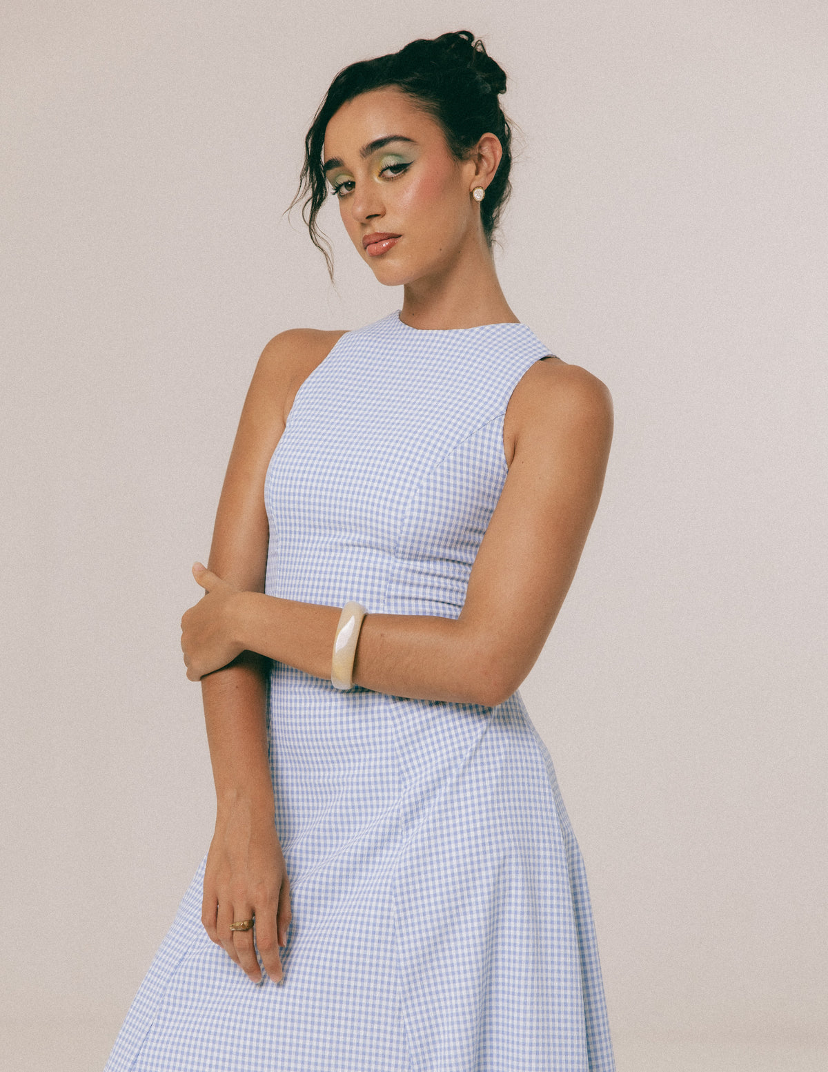PRINCESS LINE DETAILED MAXI DRESS