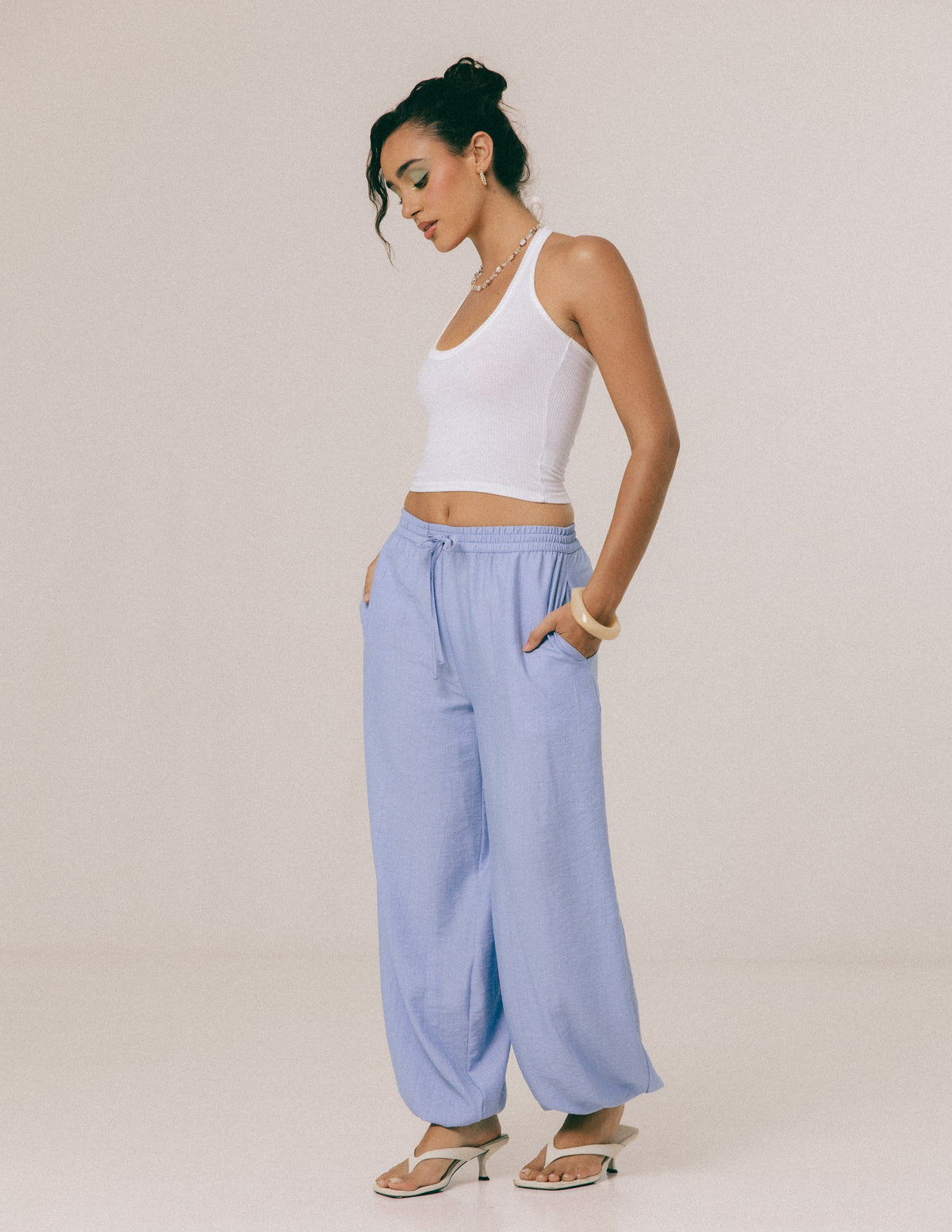 ELASTICATED BALLOON PANT