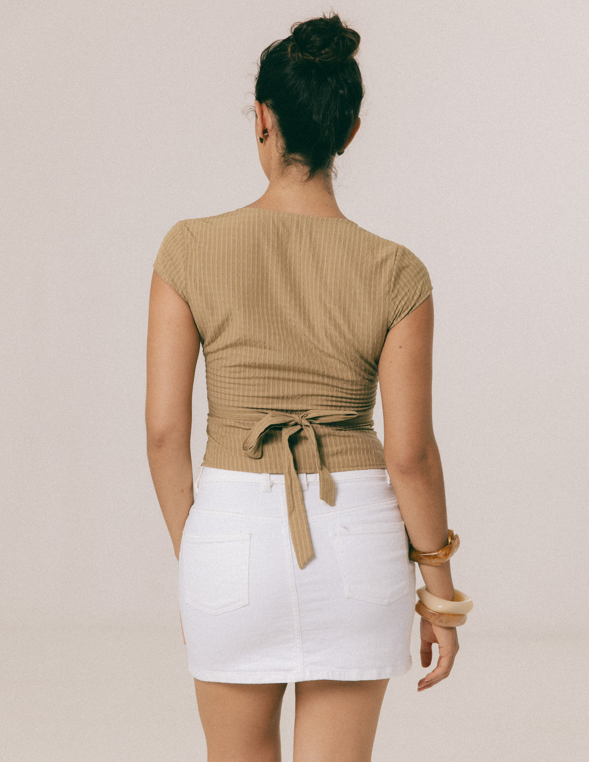 BUSTIER DETAILED TOP