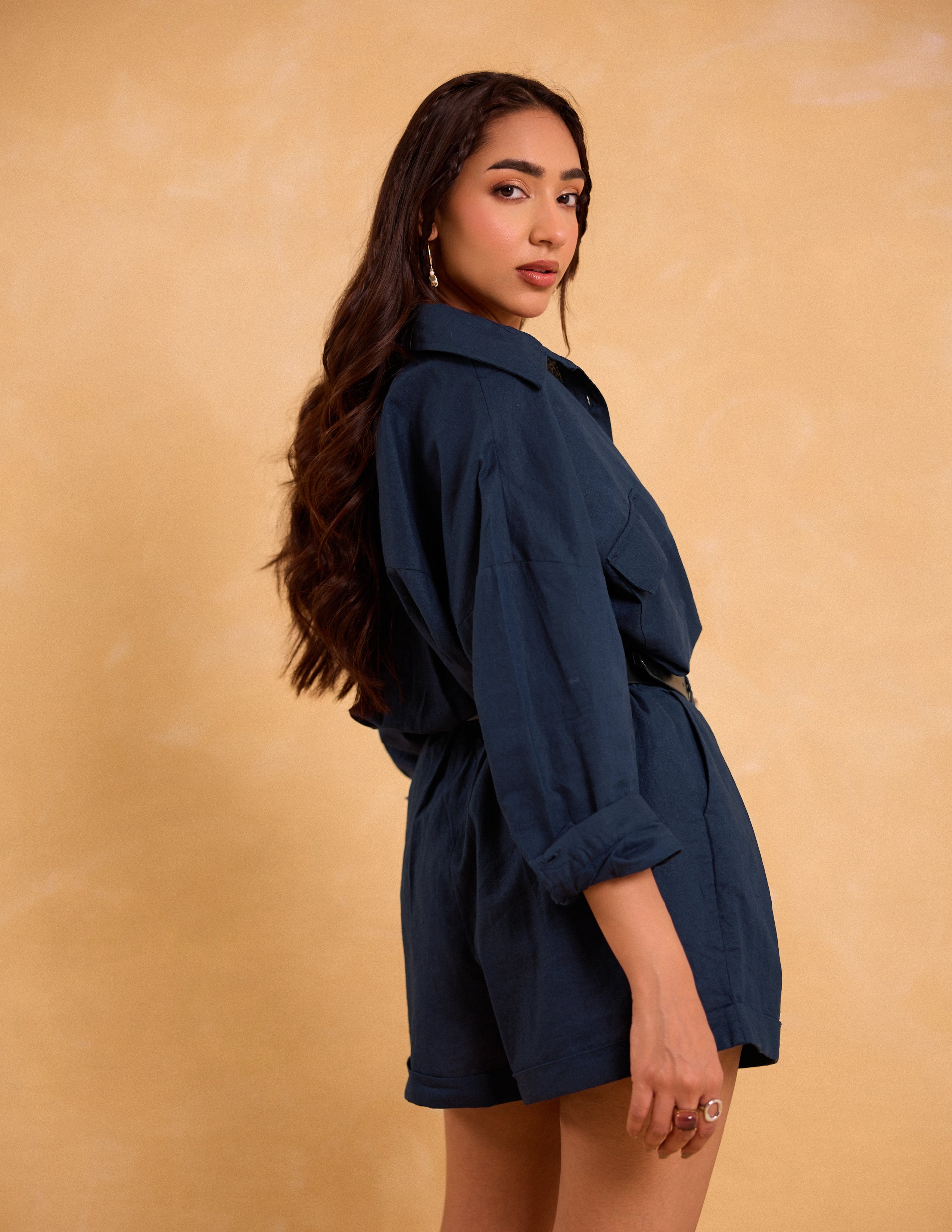 Pocket Detailed Button Down Shirt