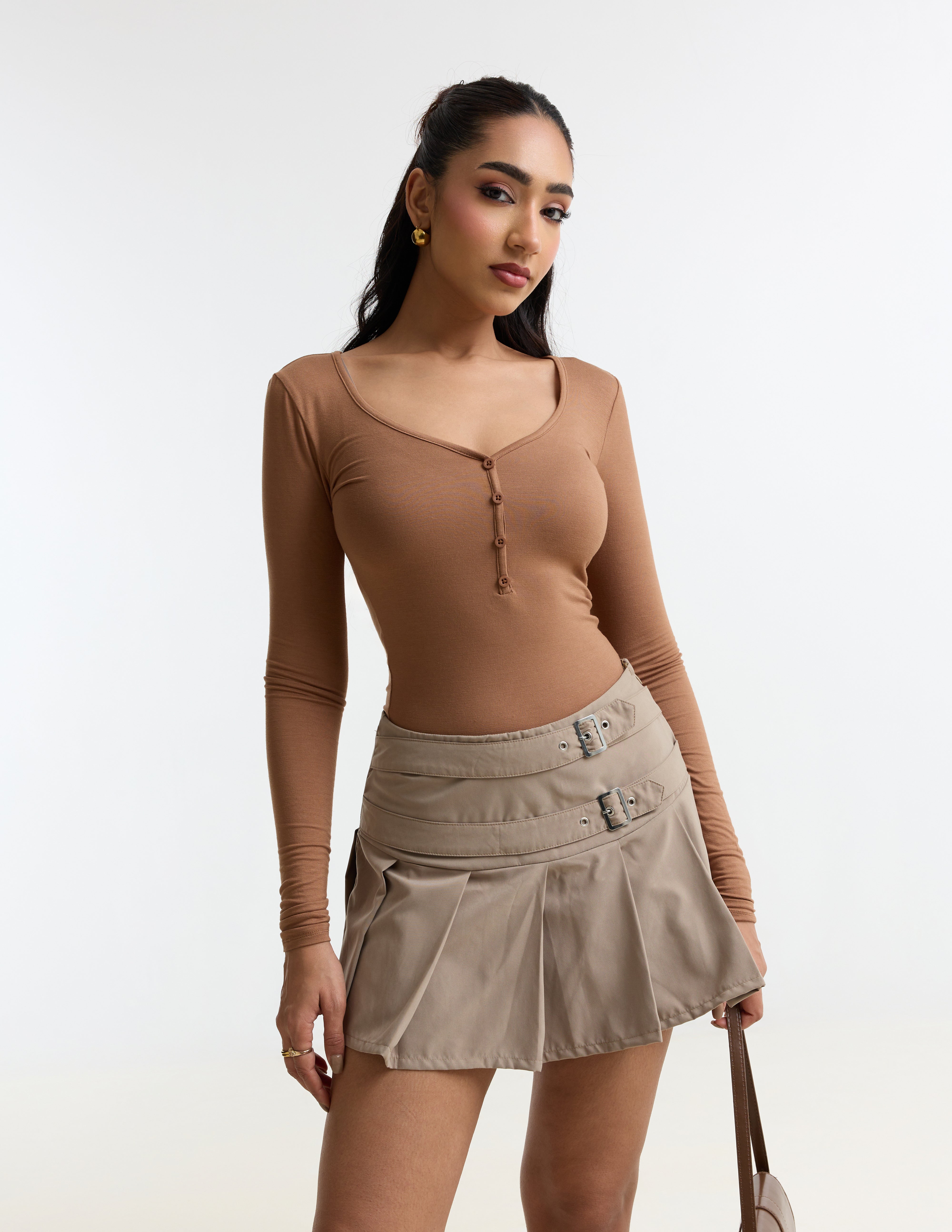 Long Sleeved Fitted Top