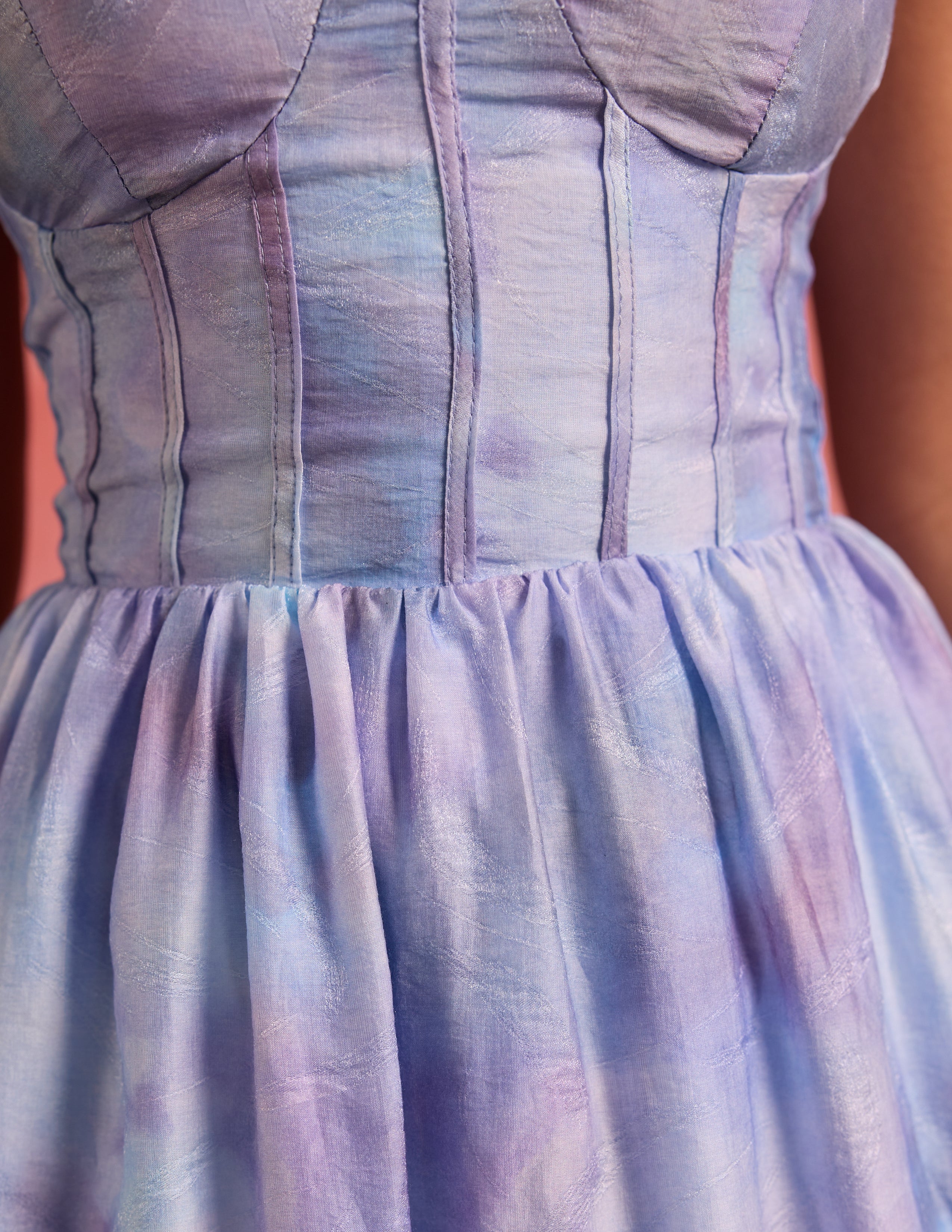 Corset Detail Maxi Dress