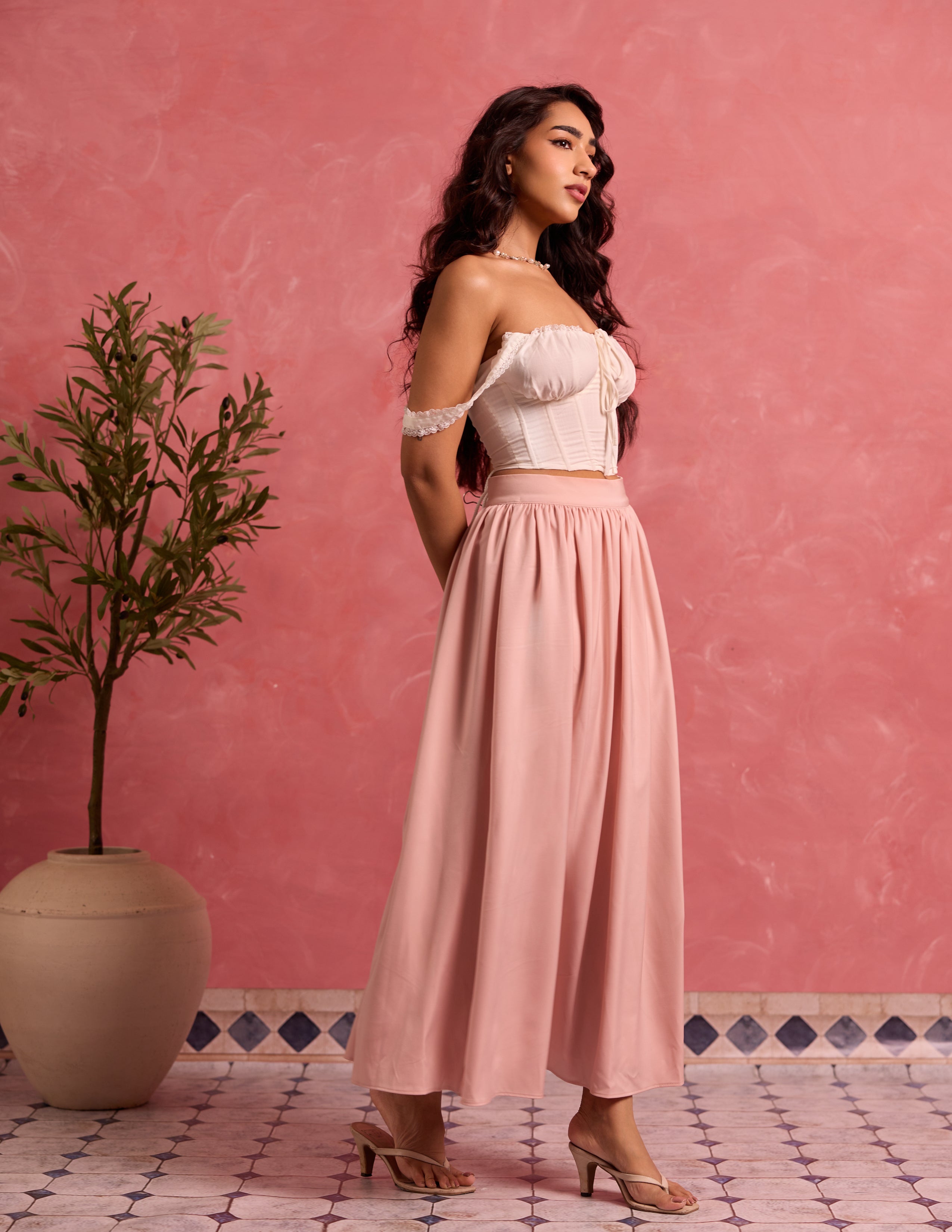 High Waist Maxi Skirt