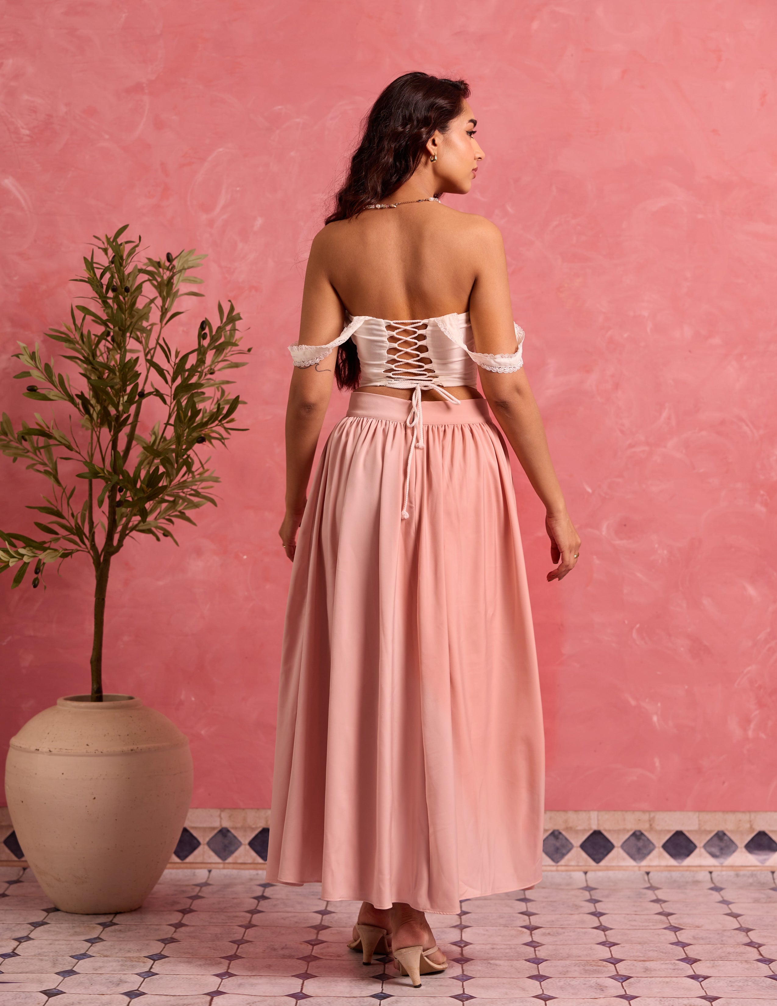 High Waist Maxi Skirt