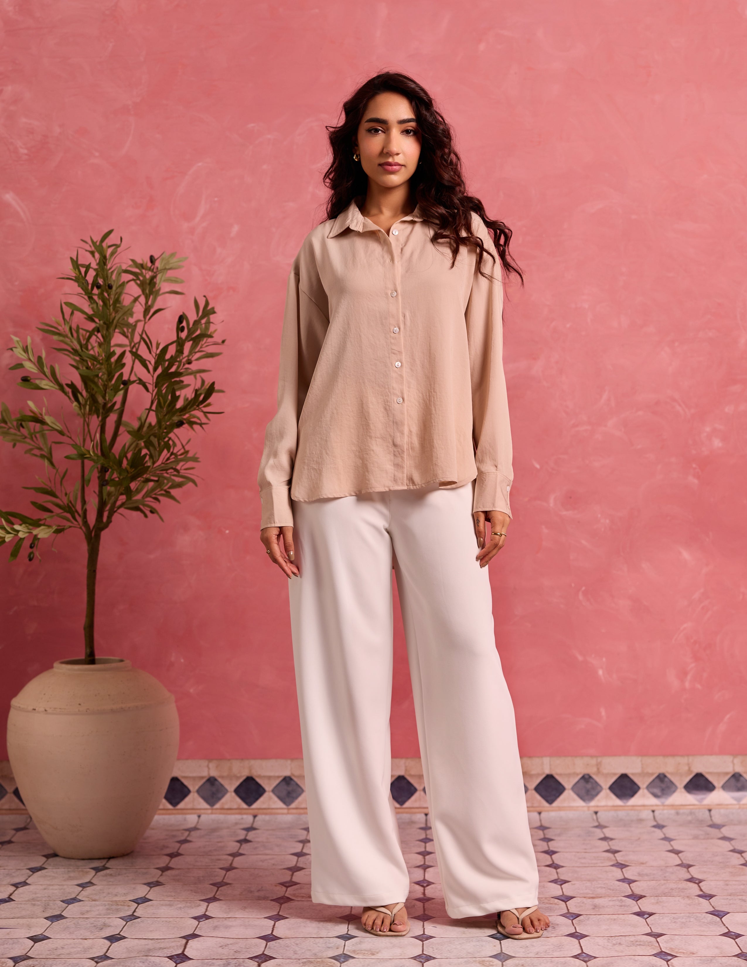 Button Down Oversize Shirt