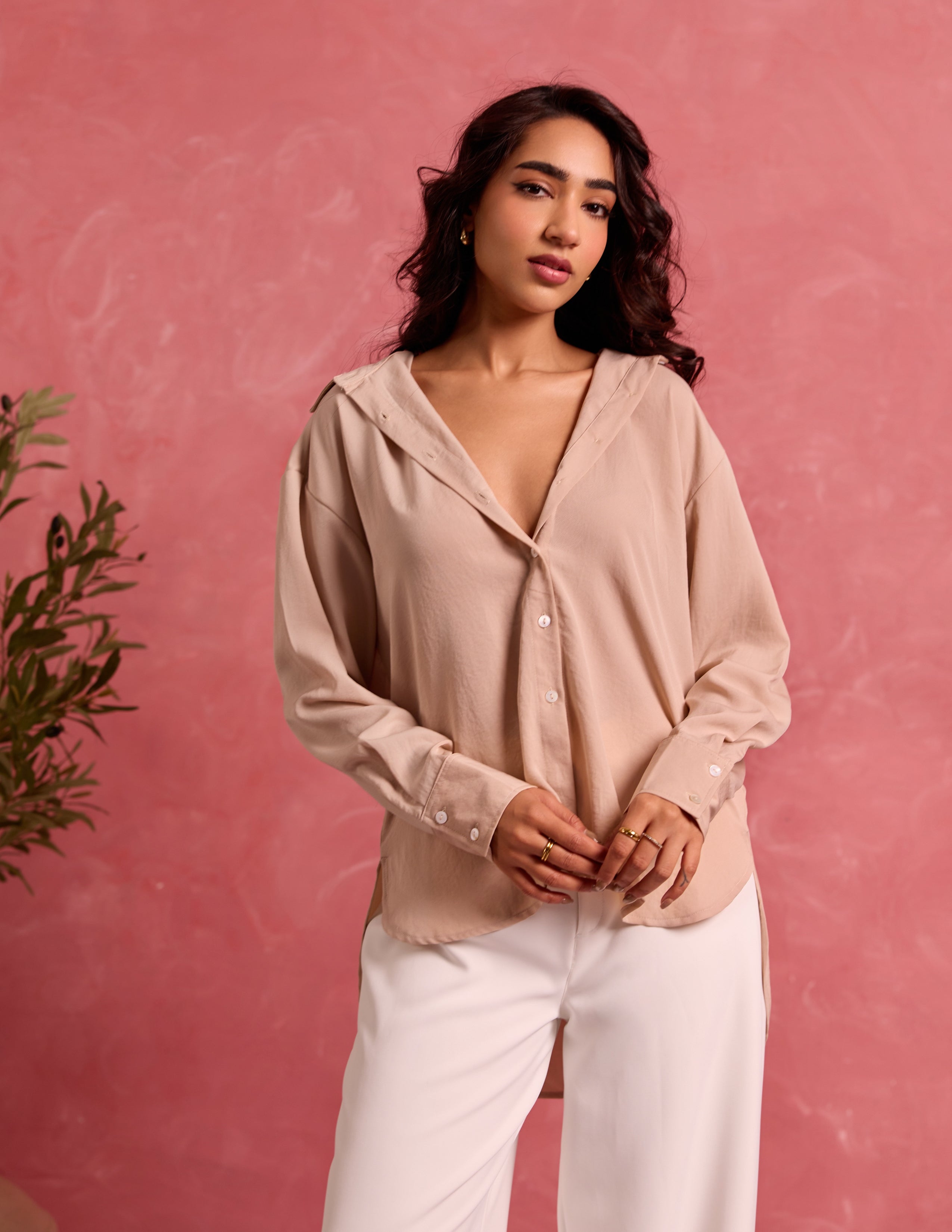 Button Down Oversize Shirt