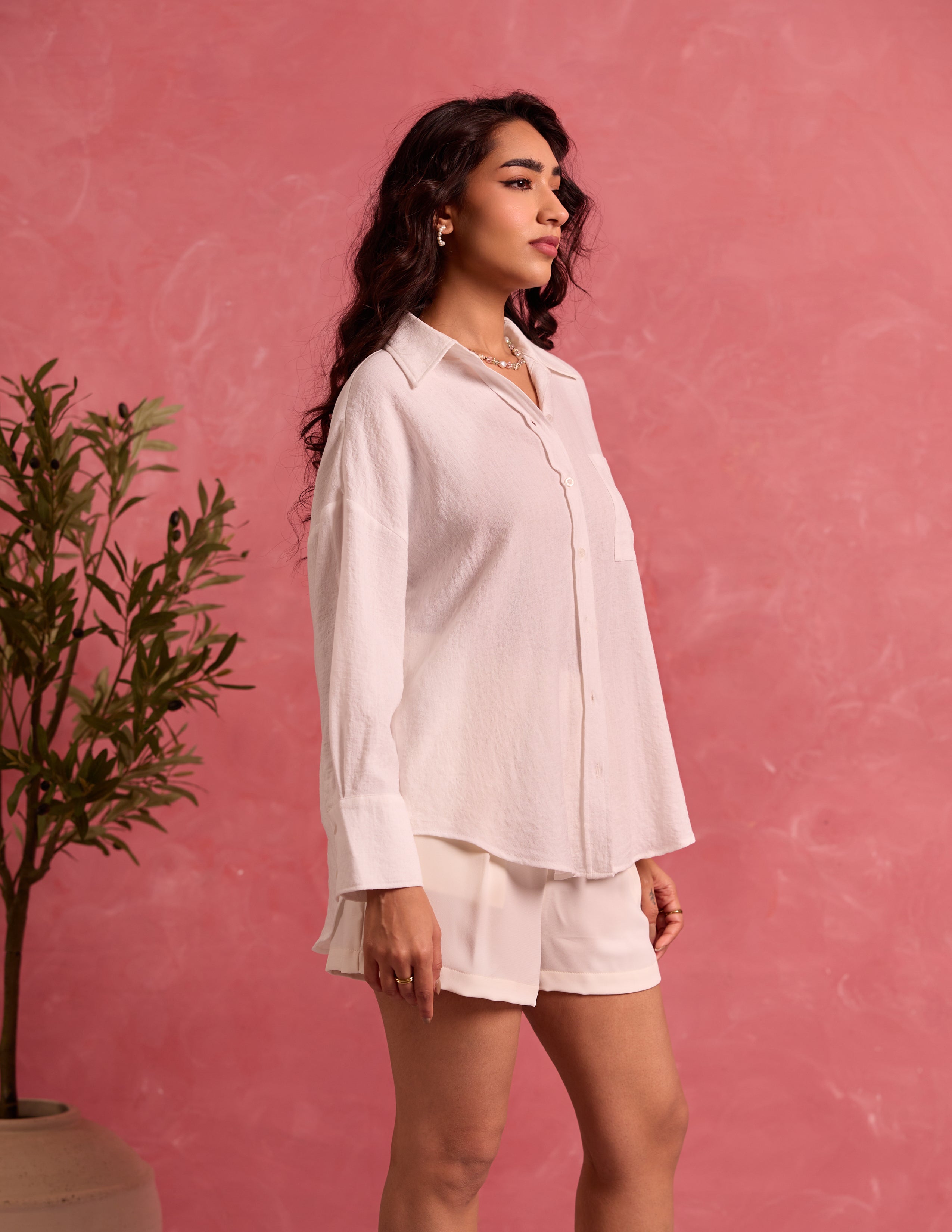 Pleat Detailed Short