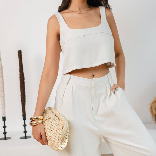Square Neck Loose Fitted Top