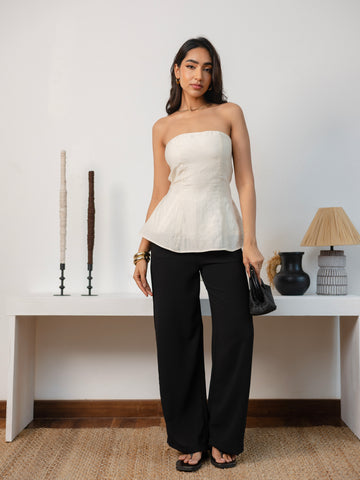 Seam Detailed Tube Top