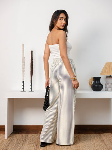 Stripe Drawstring Pant
