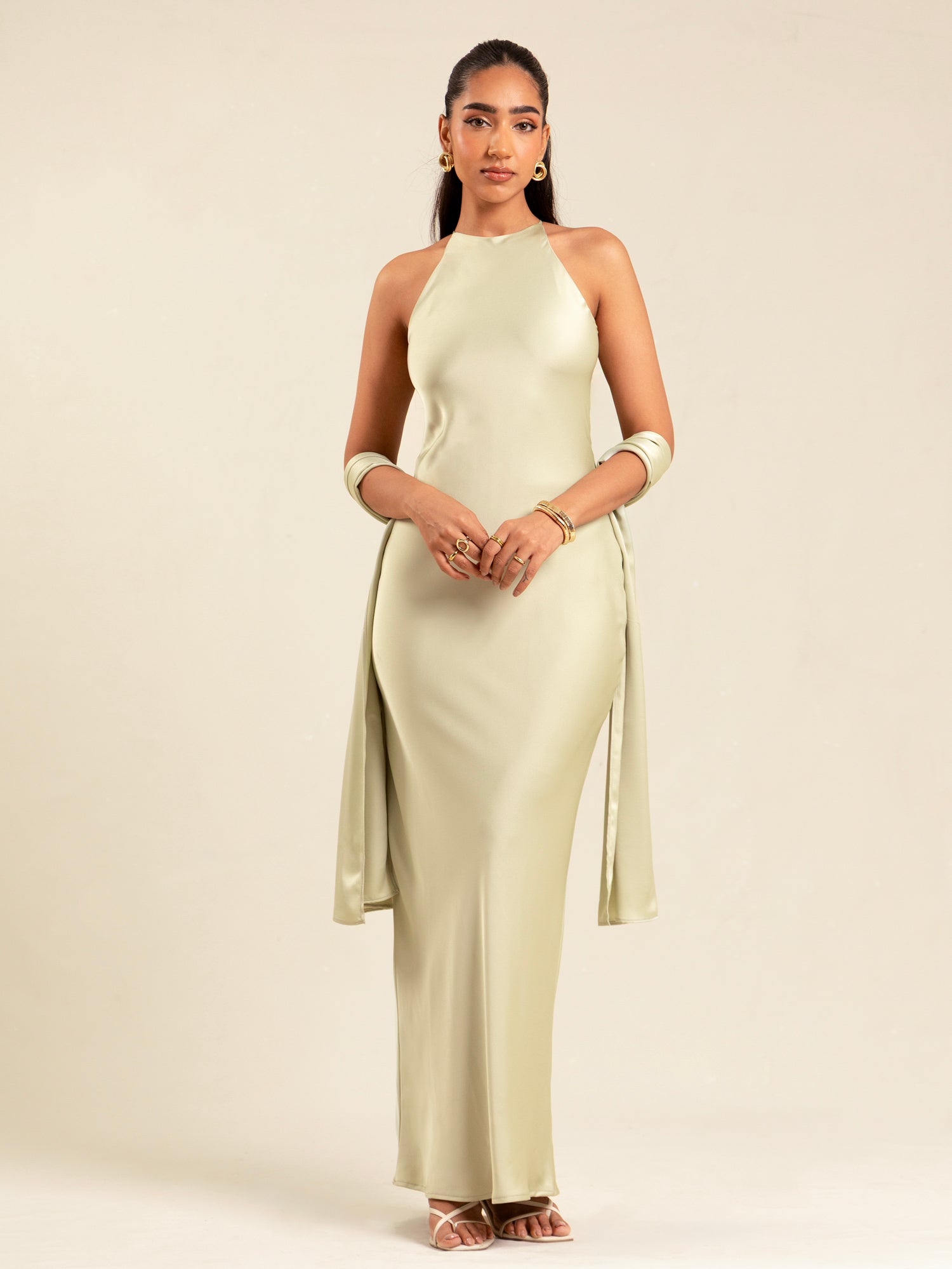 shawl for halter dress