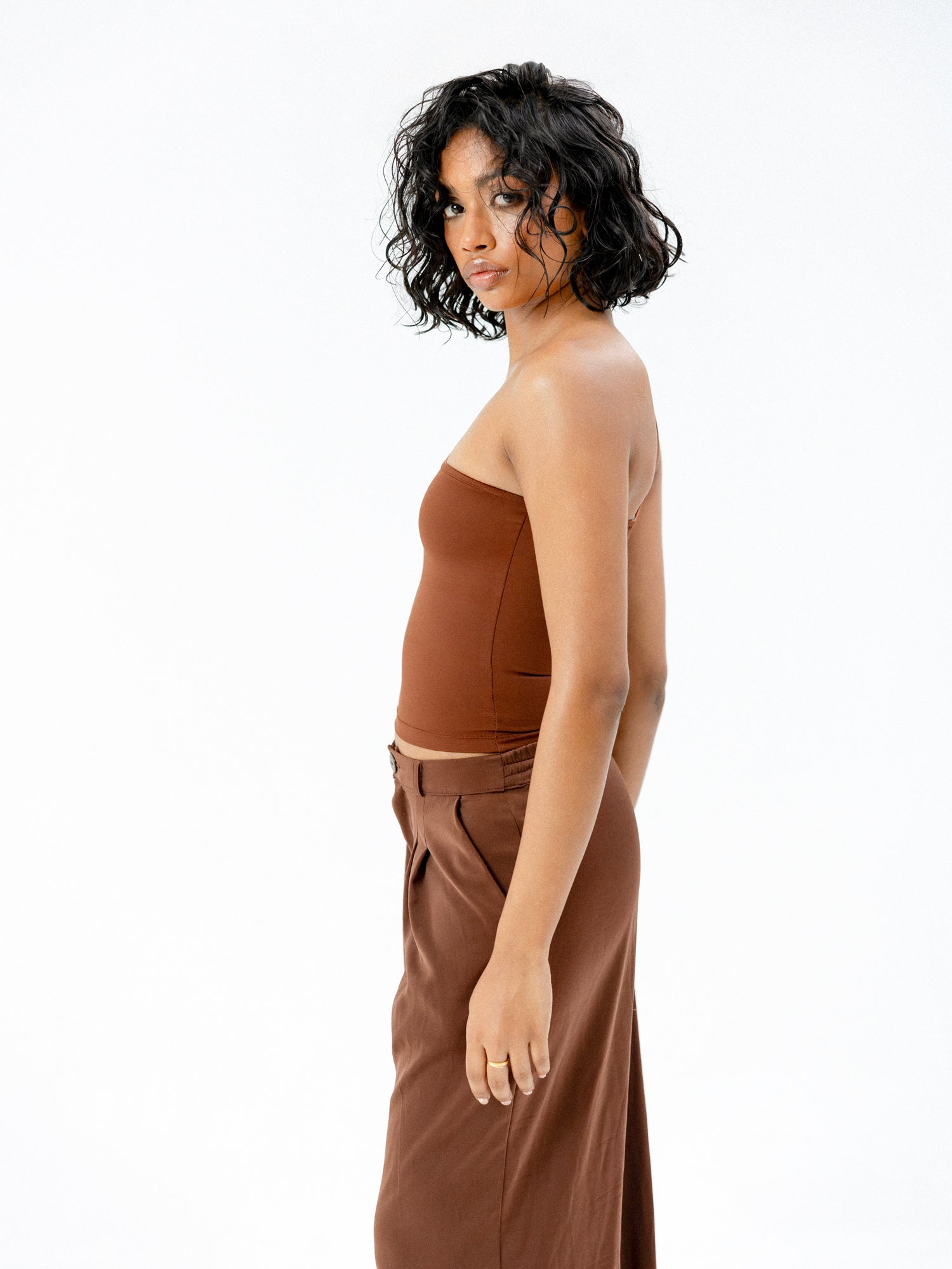 Suzane One Shoulder Top