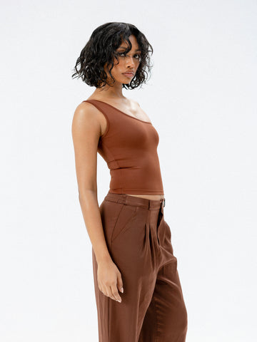 Suzane One Shoulder Top