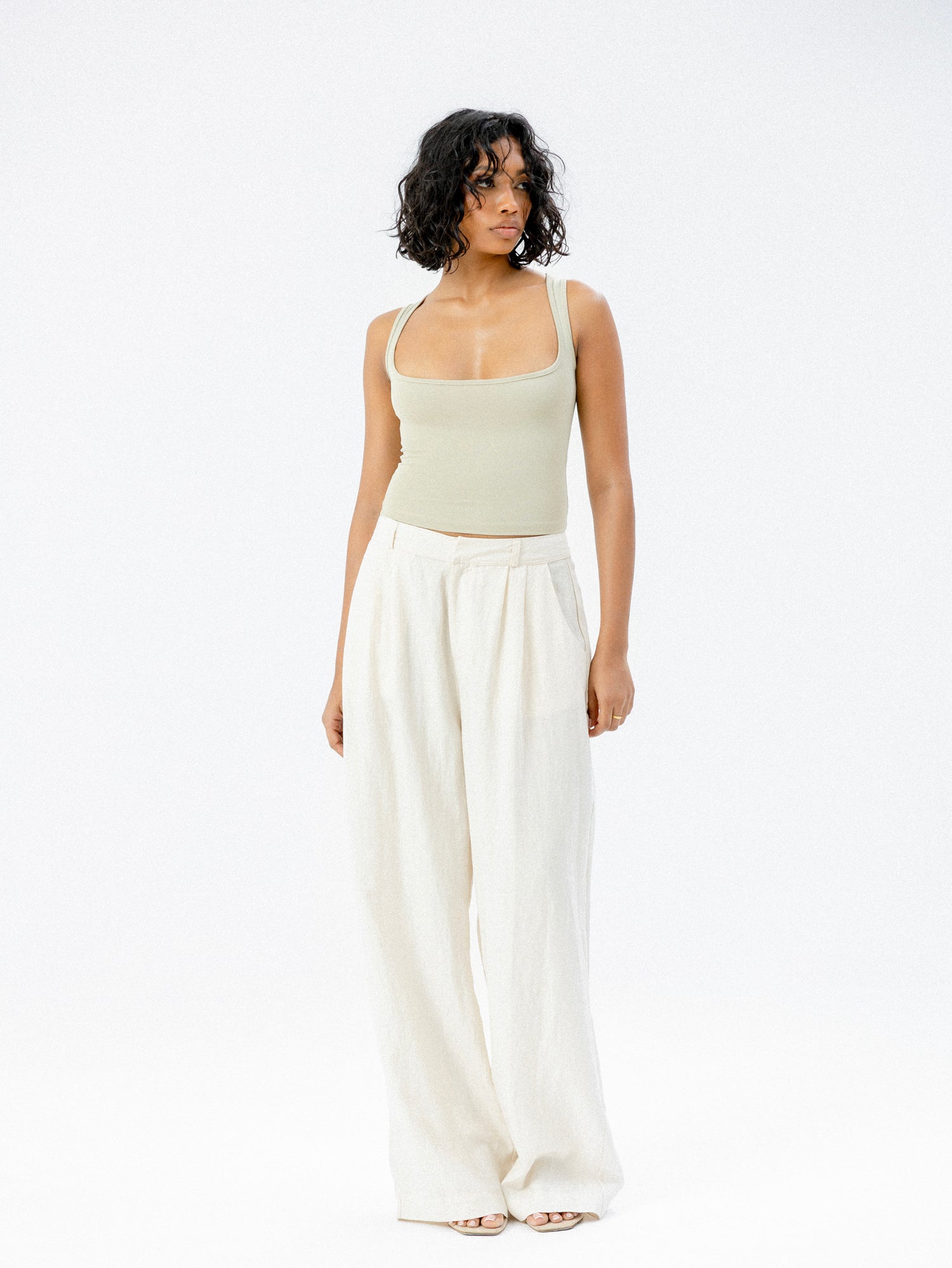 Estelle Wide Neck Fitted Top