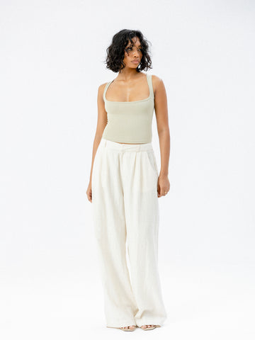 Estelle Wide Neck Fitted Top