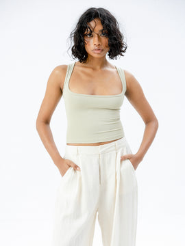 Estelle Wide Neck Fitted Top