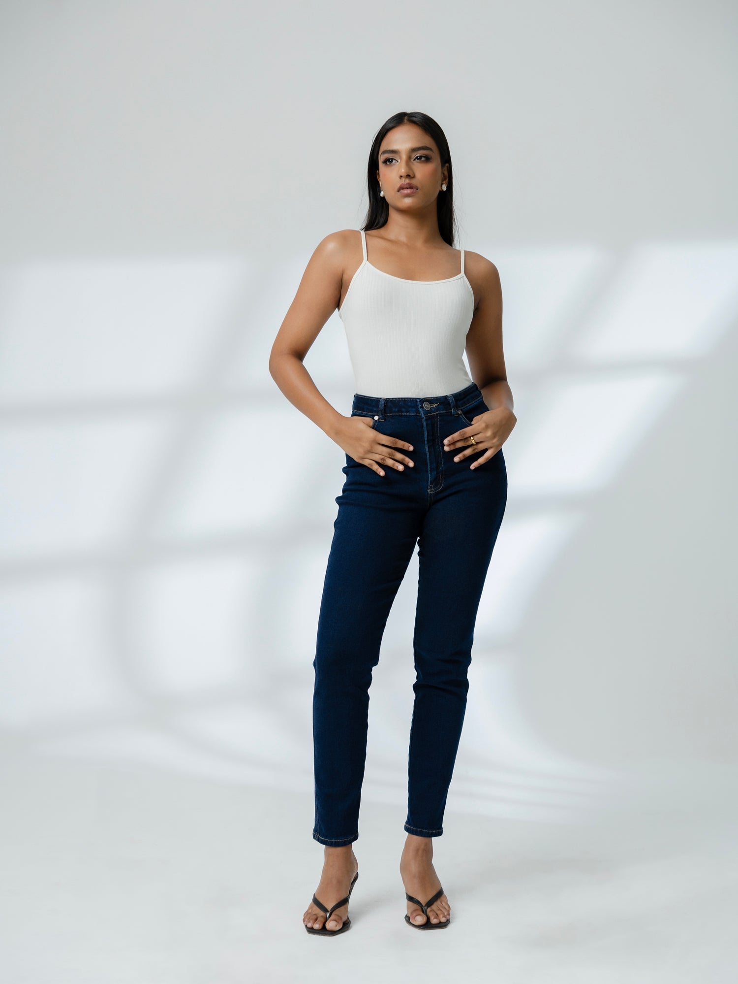 High Waist Skinny Fit Jean