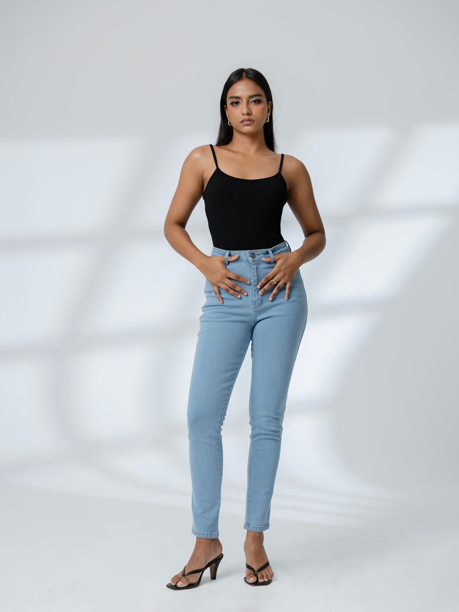 High Waist Skinny Fit Jean