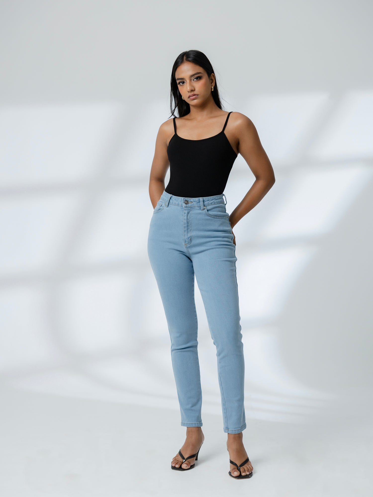 High Waist Skinny Fit Jean