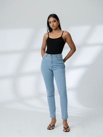 High Waist Skinny Fit Jean