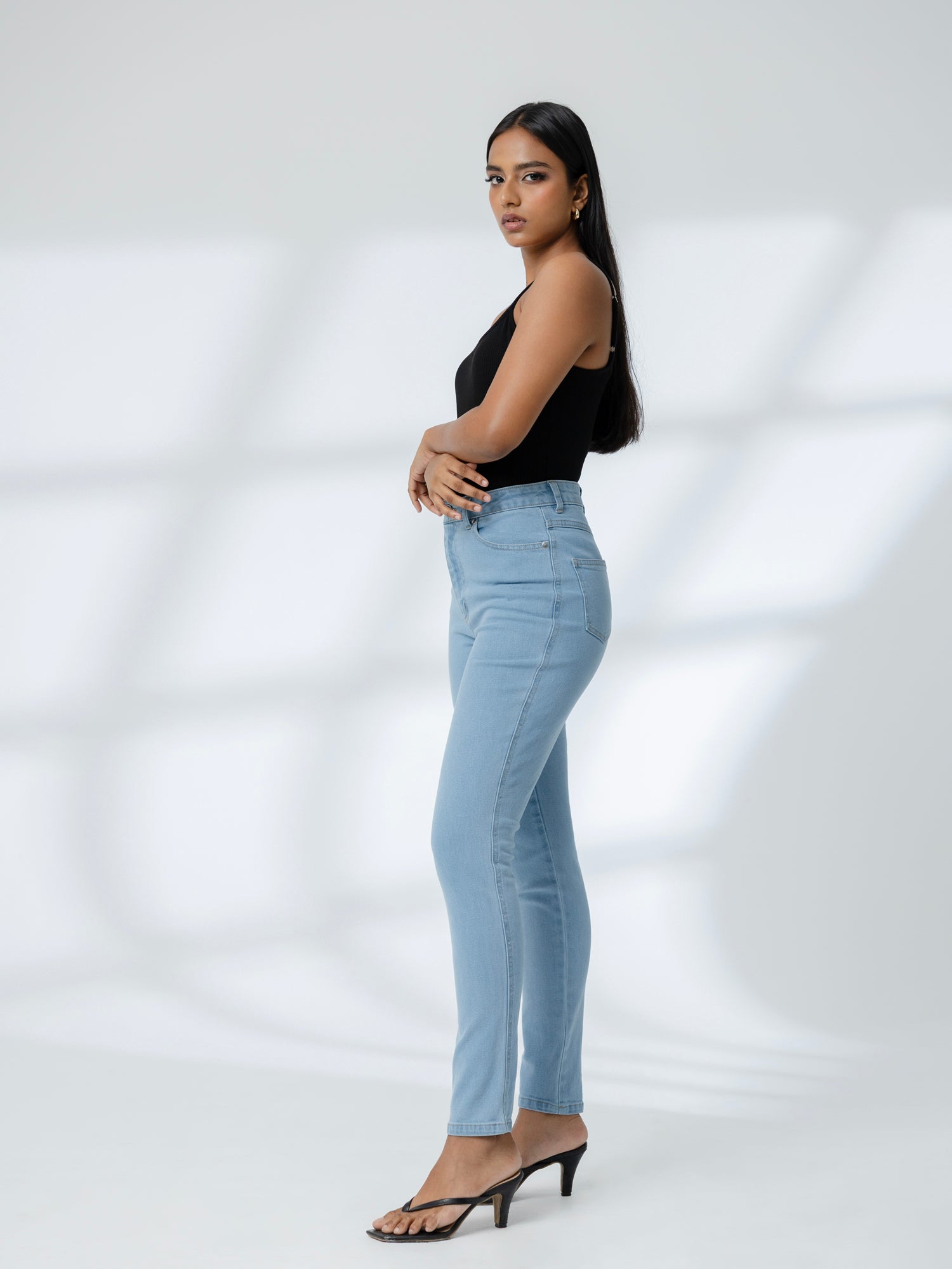 High Waist Skinny Fit Jean