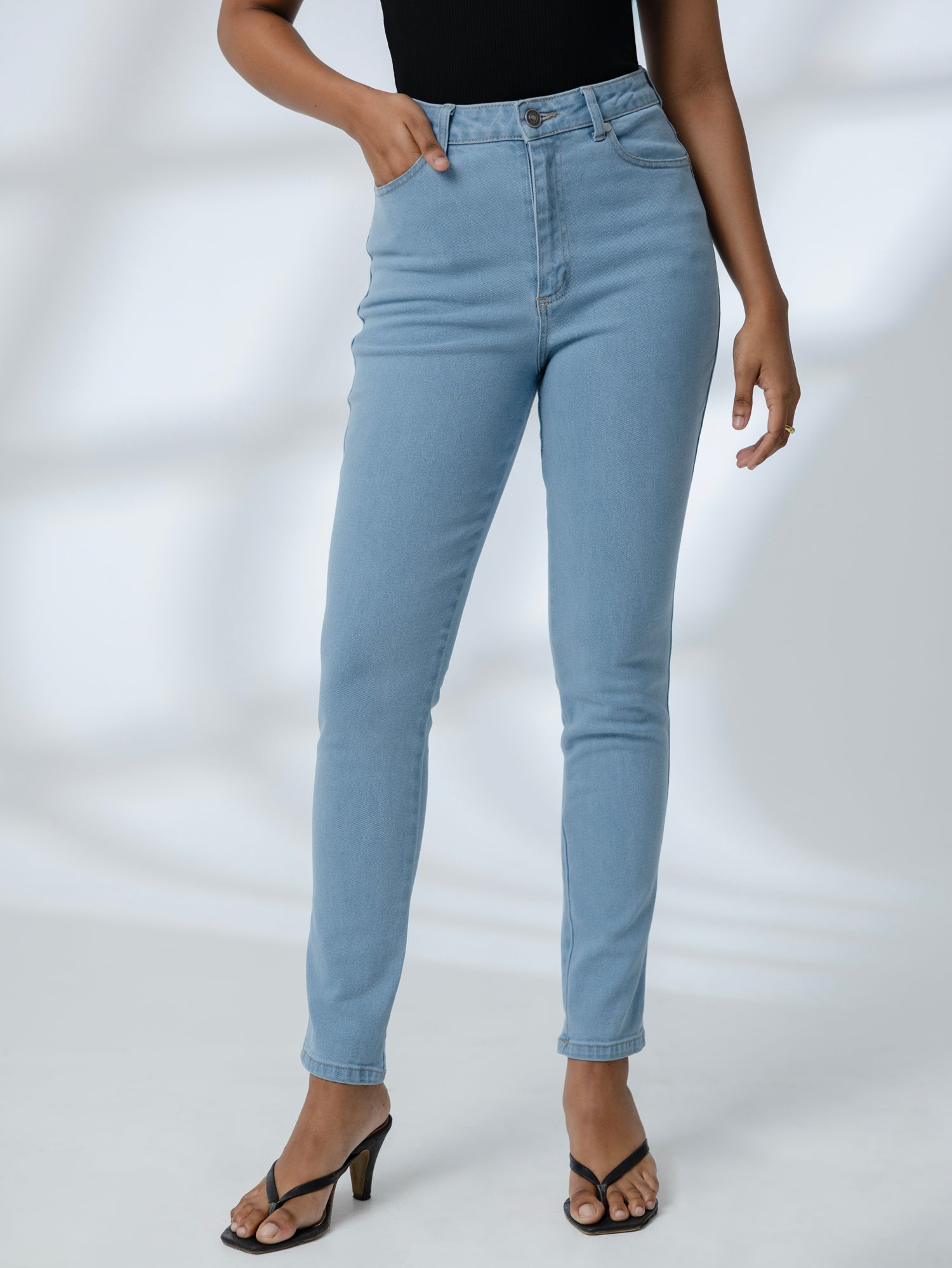 High Waist Skinny Fit Jean