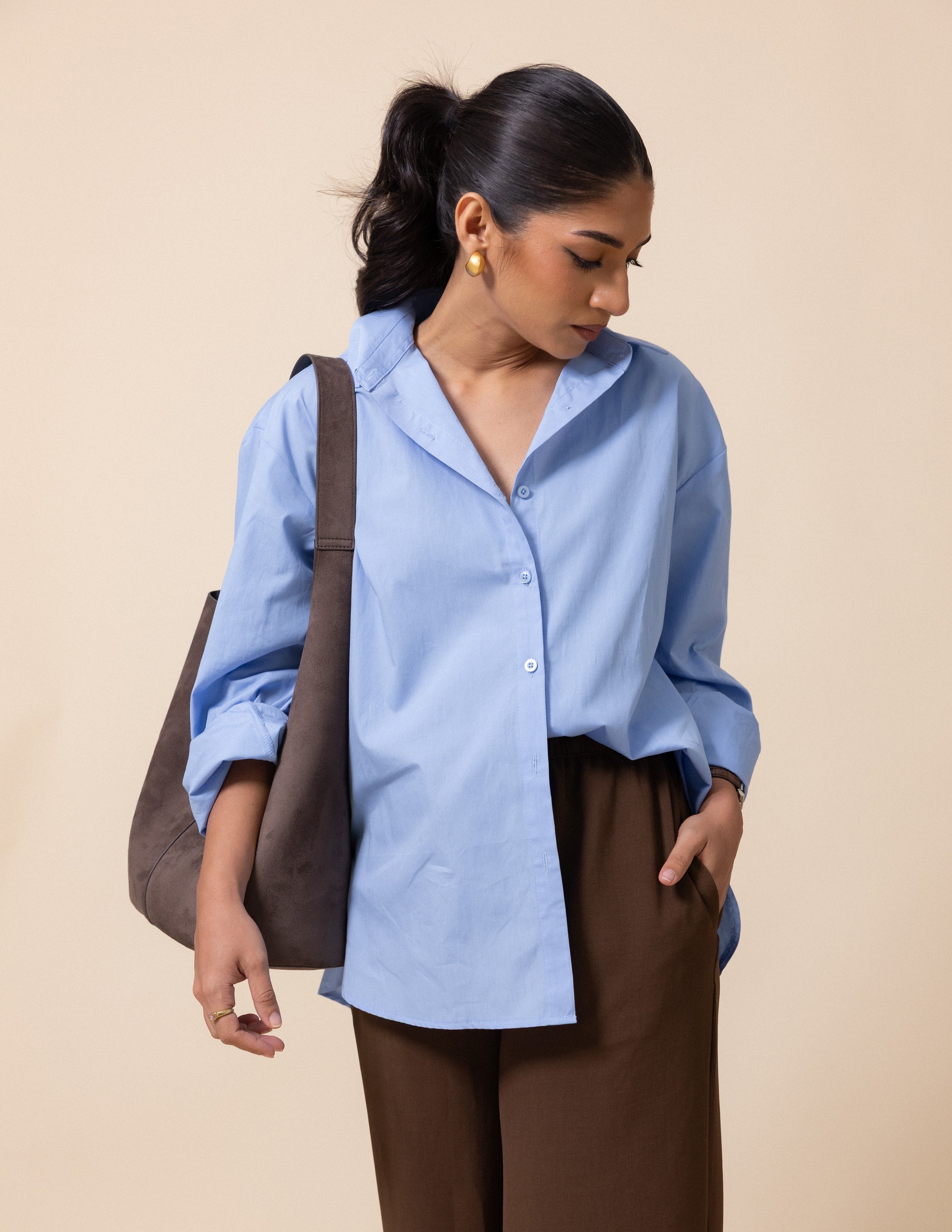 Long Sleeved Button Down Shirt