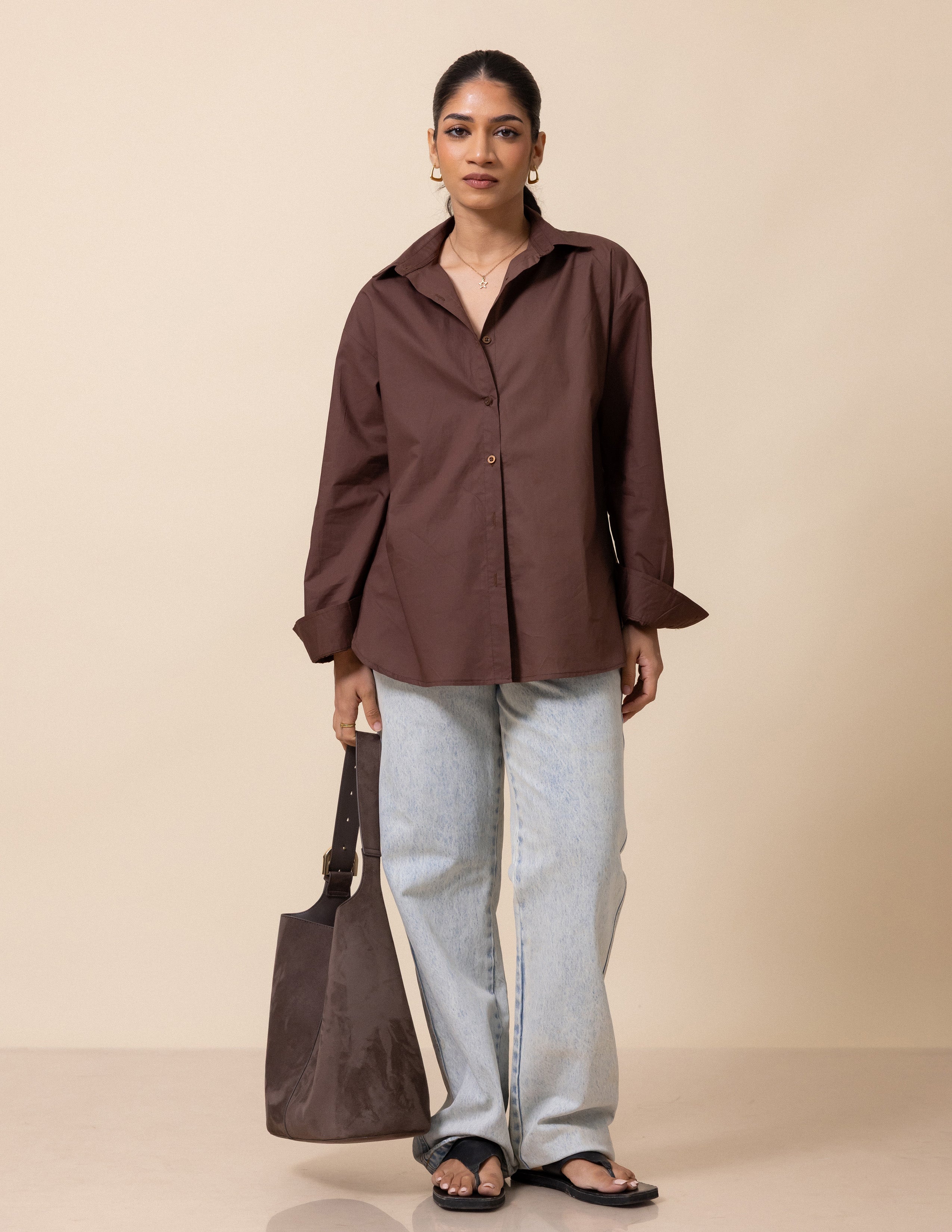 Long Sleeved Button Down Shirt