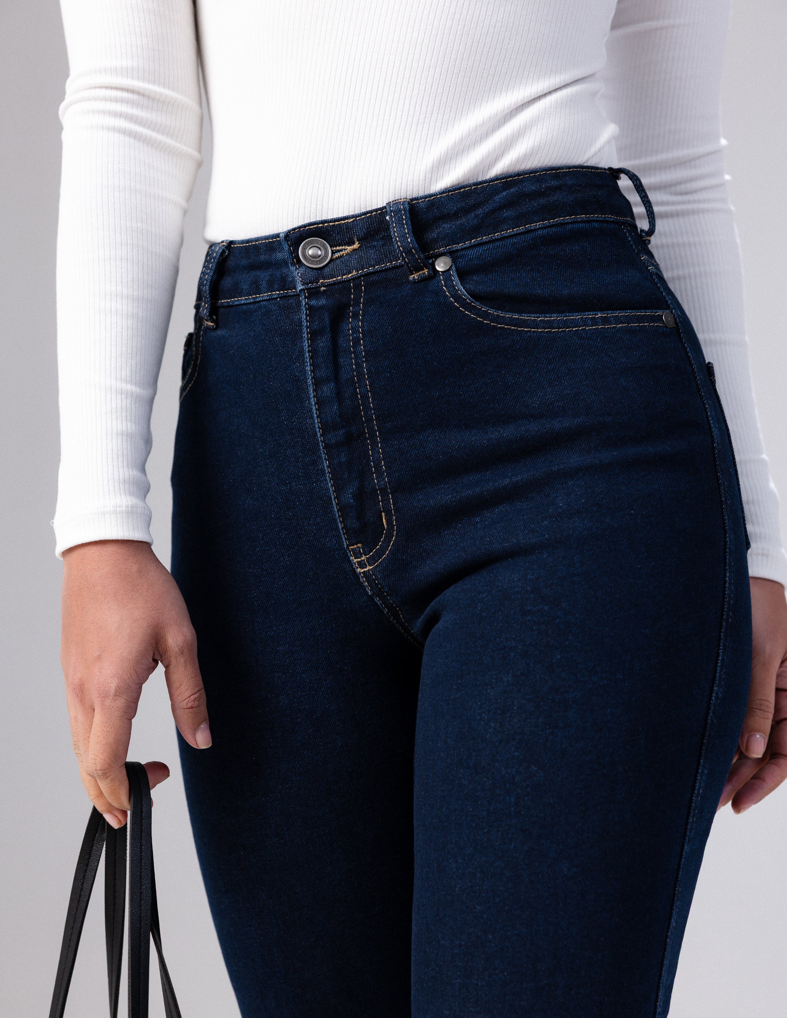 High Waist Skinny Fit Jean