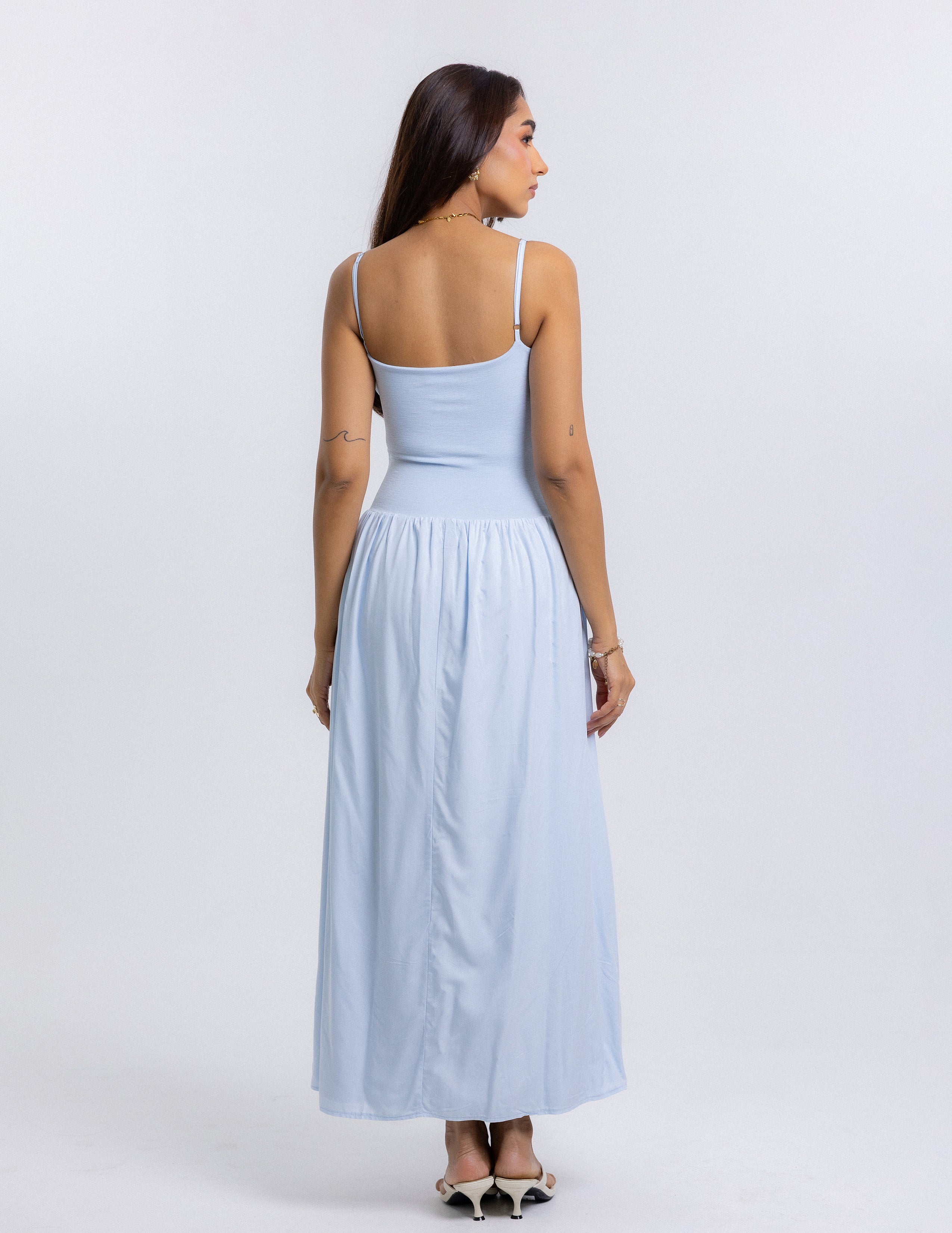 Low Waist Maxi Dress