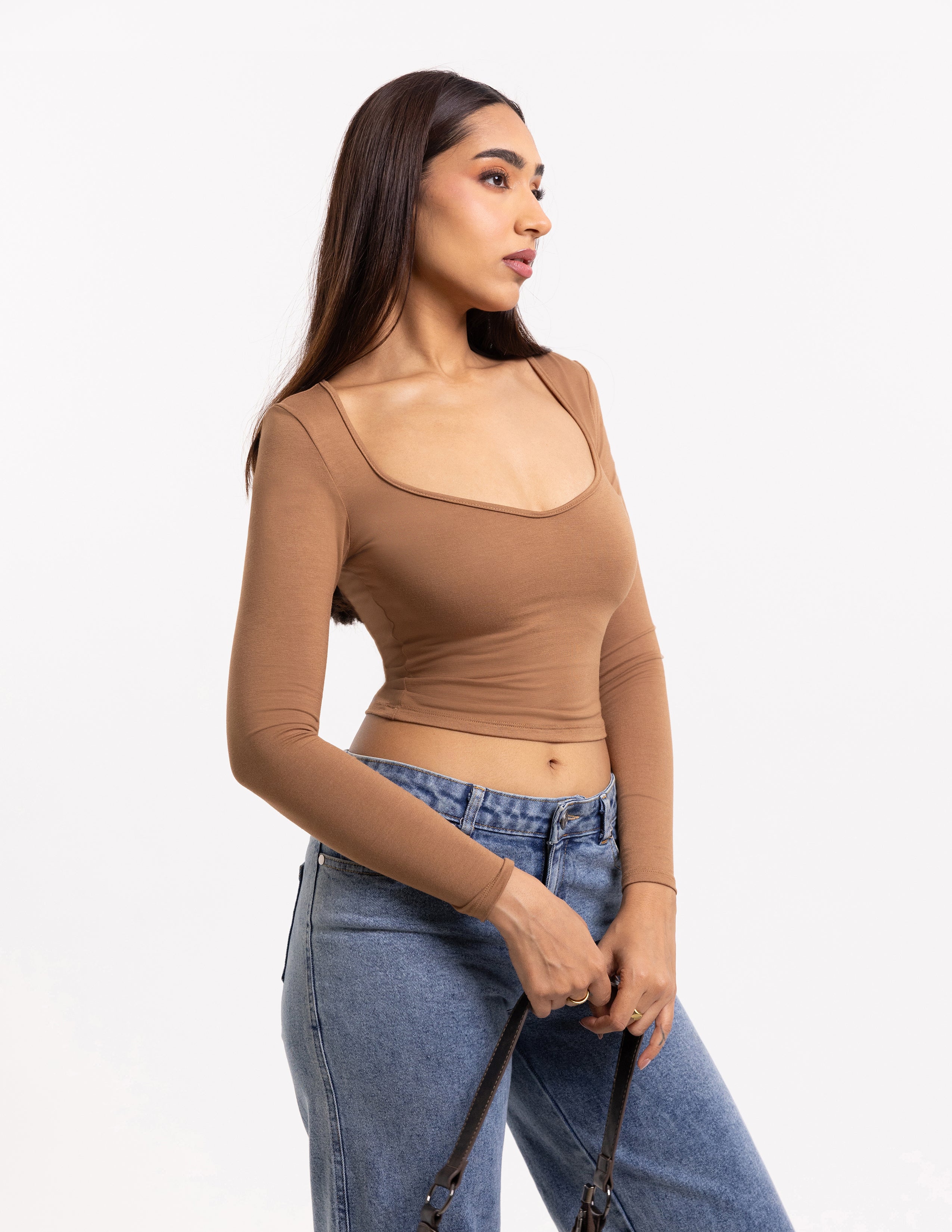 Long Sleeved Fitted Top