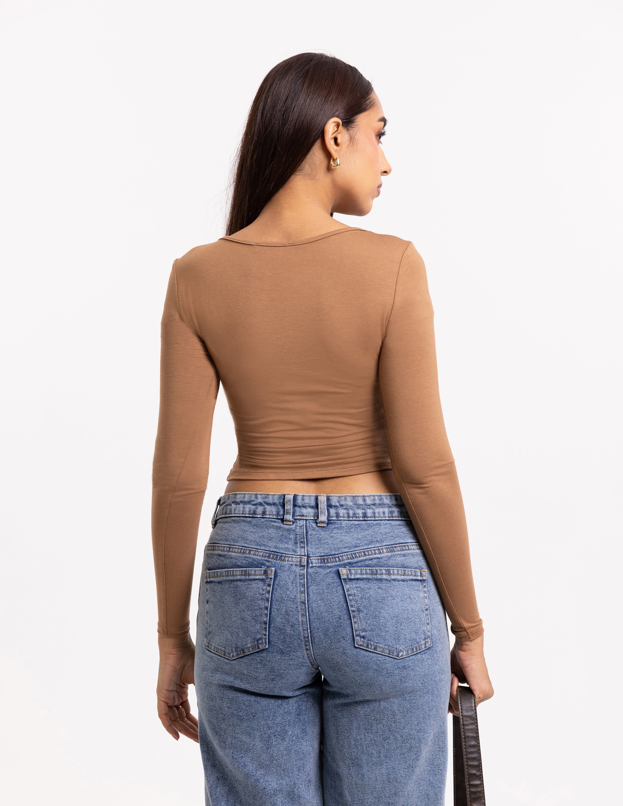 Long Sleeved Fitted Top