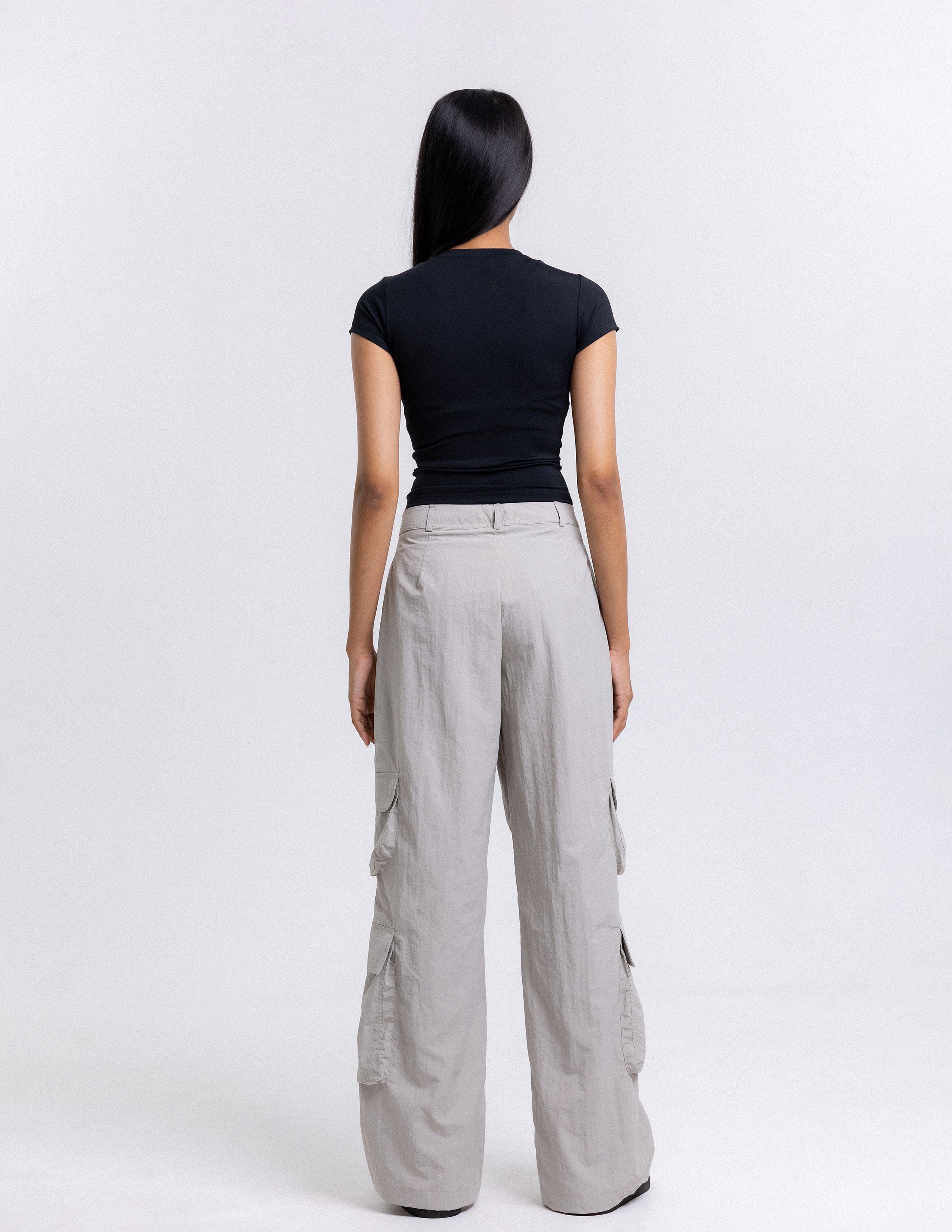 Rue High Neck Fitted Top