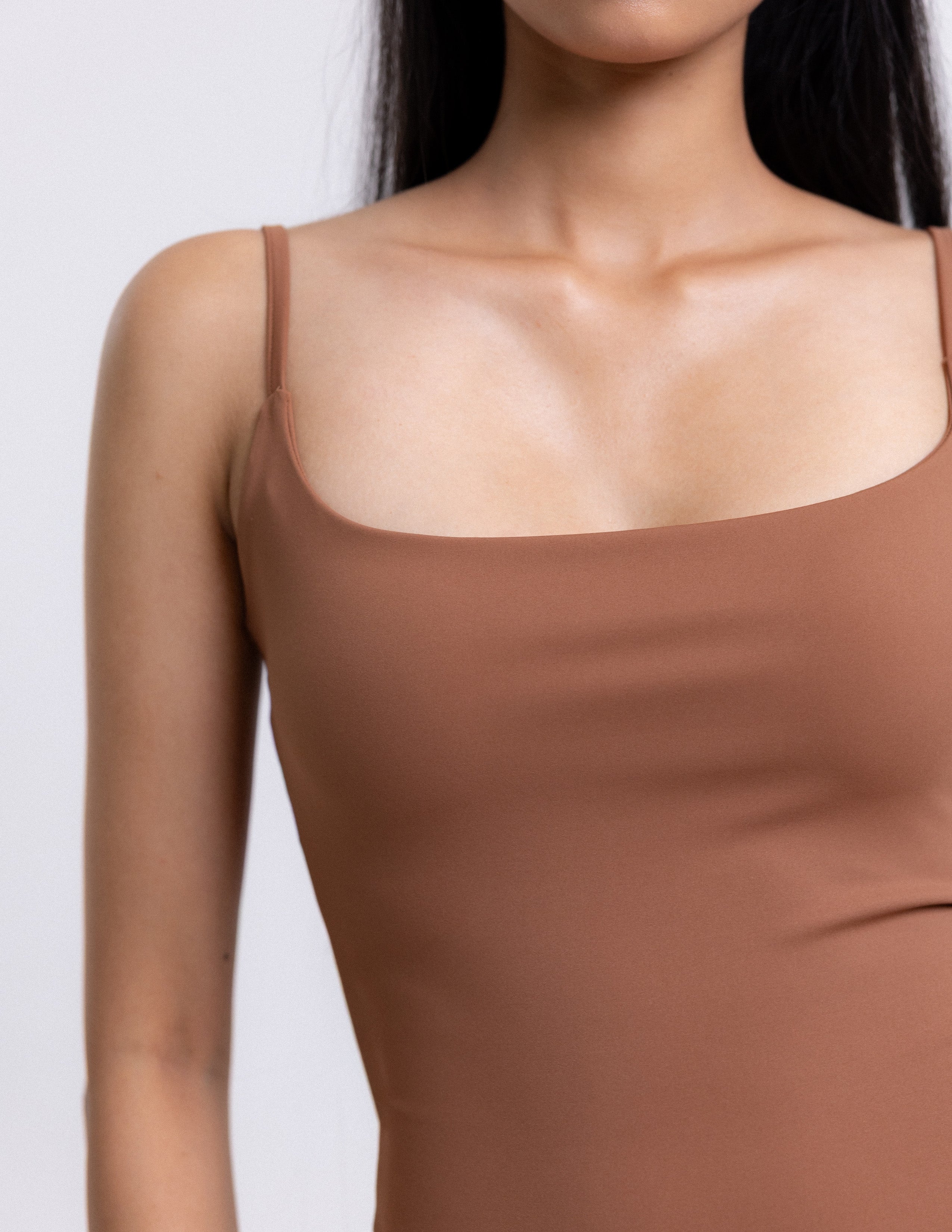 Blake Thin Strap Fitted Bodysuit