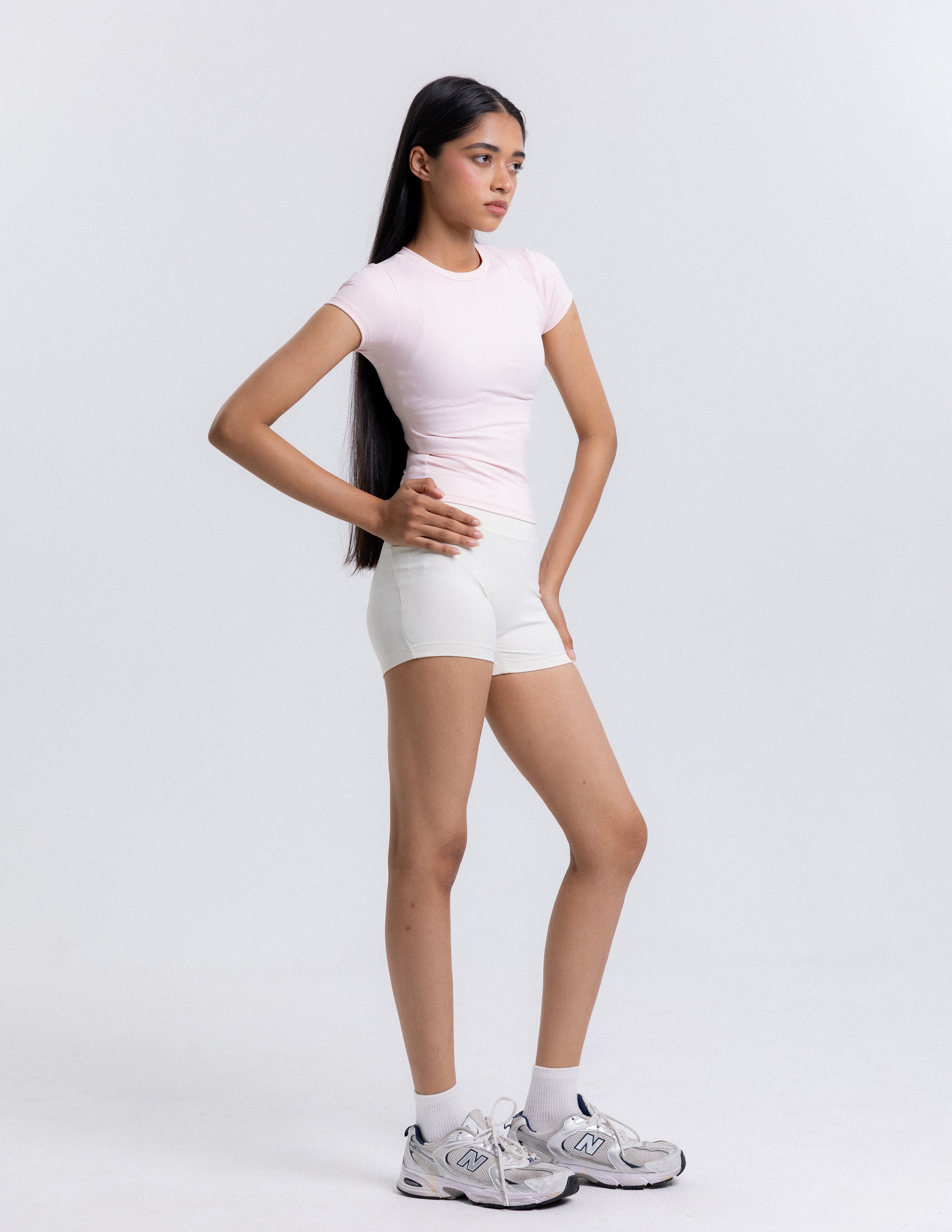 Rue High Neck Fitted Top