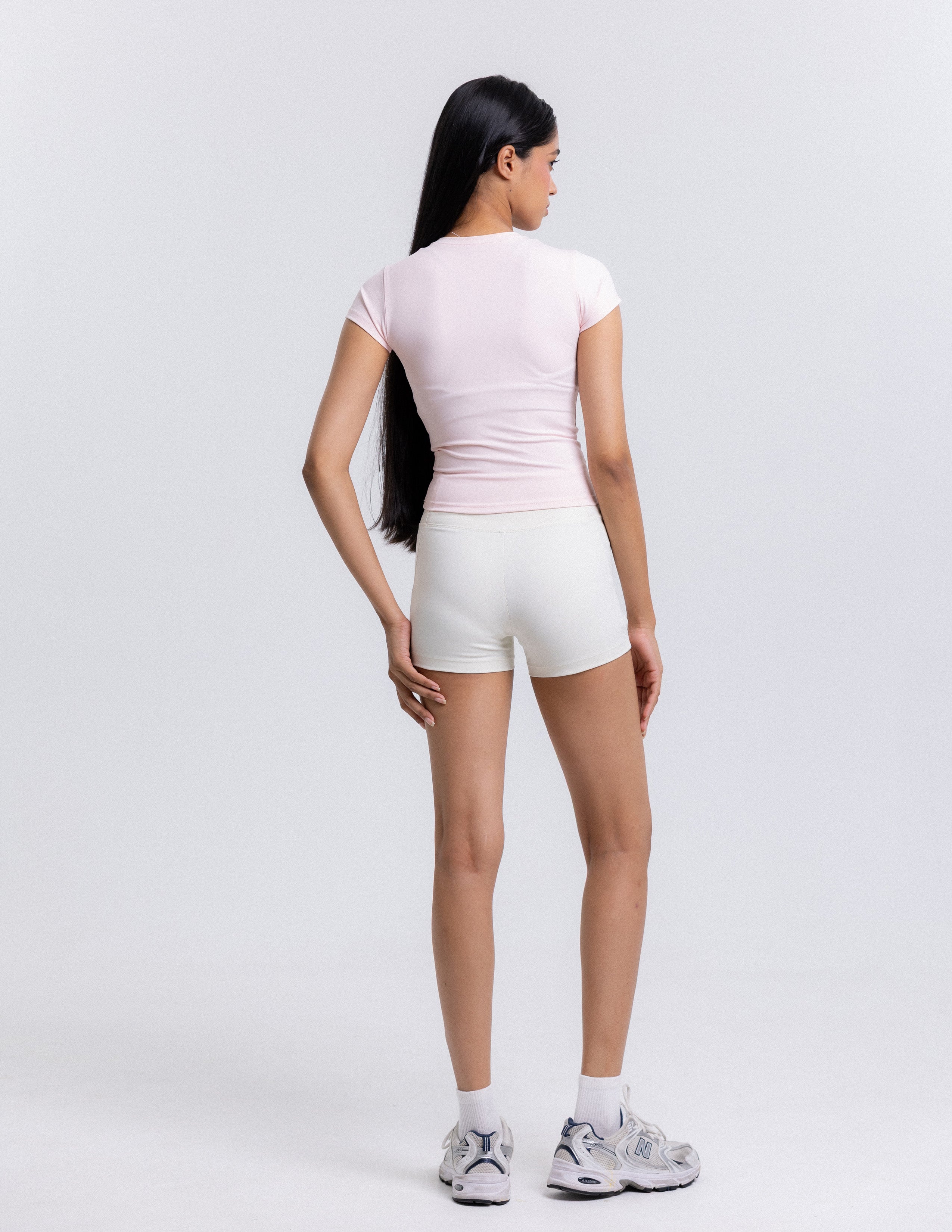 Rue High Neck Fitted Top