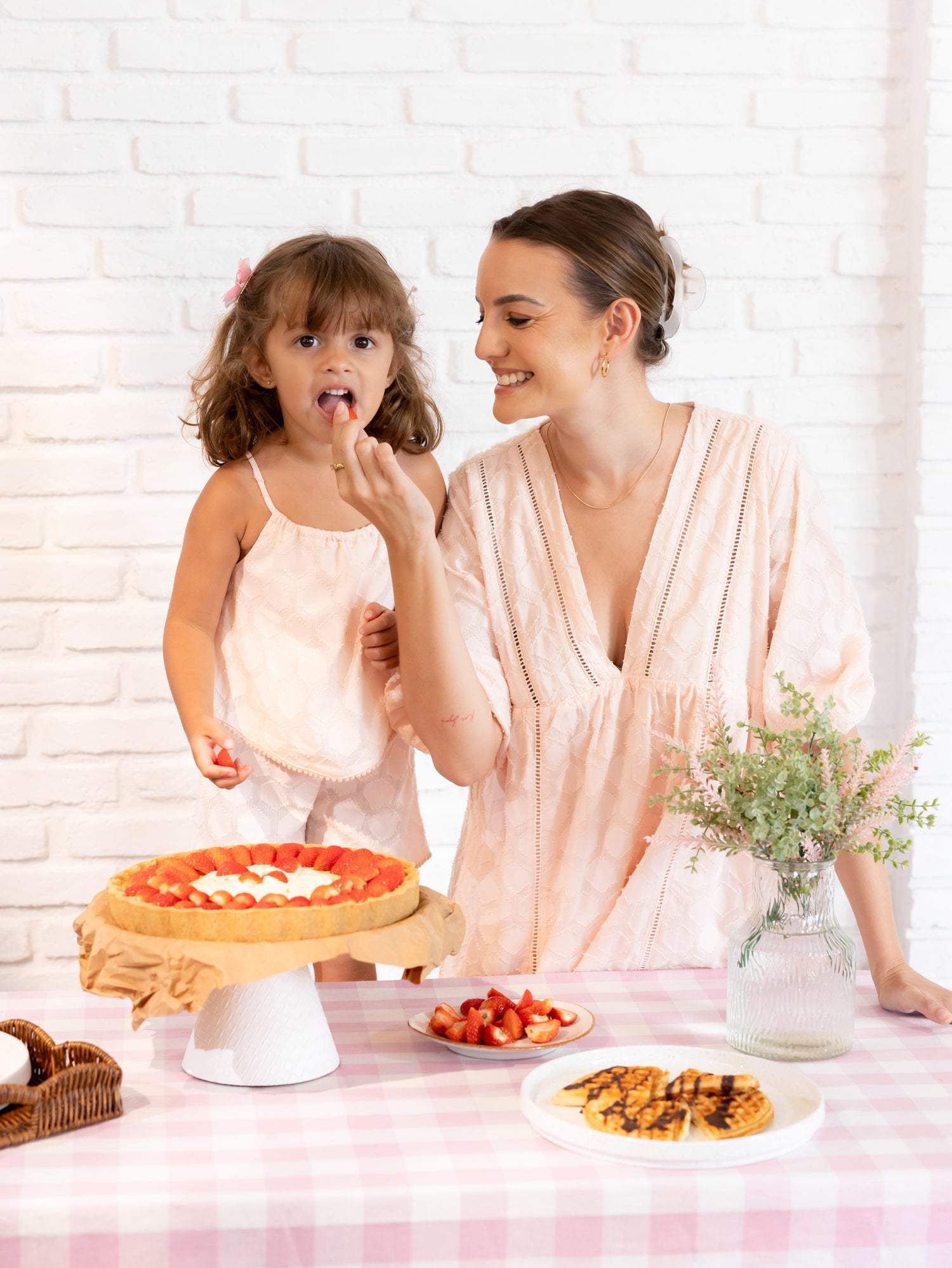 Lace Detailed V-Neck Mini Dress