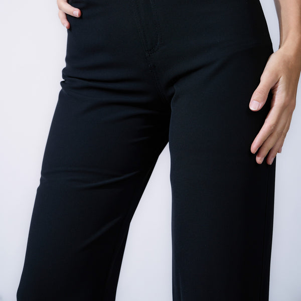 High Waist Straight Leg Pant