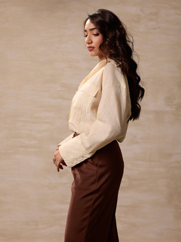 Pocket Detailed Loose Fit  Top