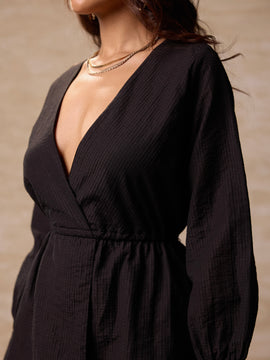 Long Sleeved Mini Dress