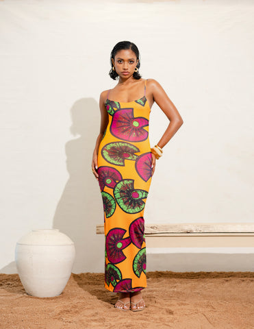 Printed Maxi Dress