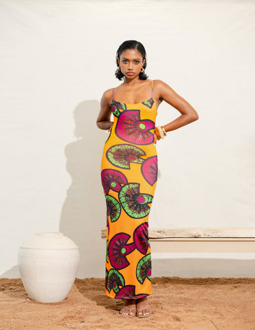 Printed Maxi Dress