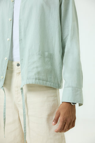 Tunnel detailed double pocket shirt