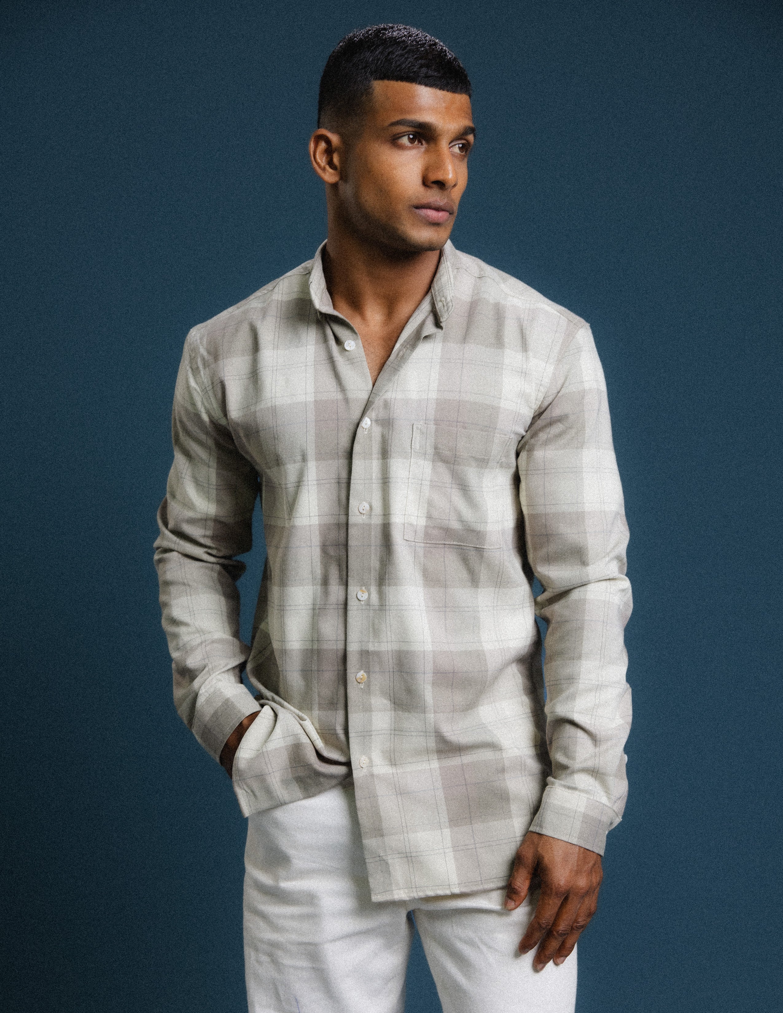 Regular Fit Button Down Long Sleeve Shirt