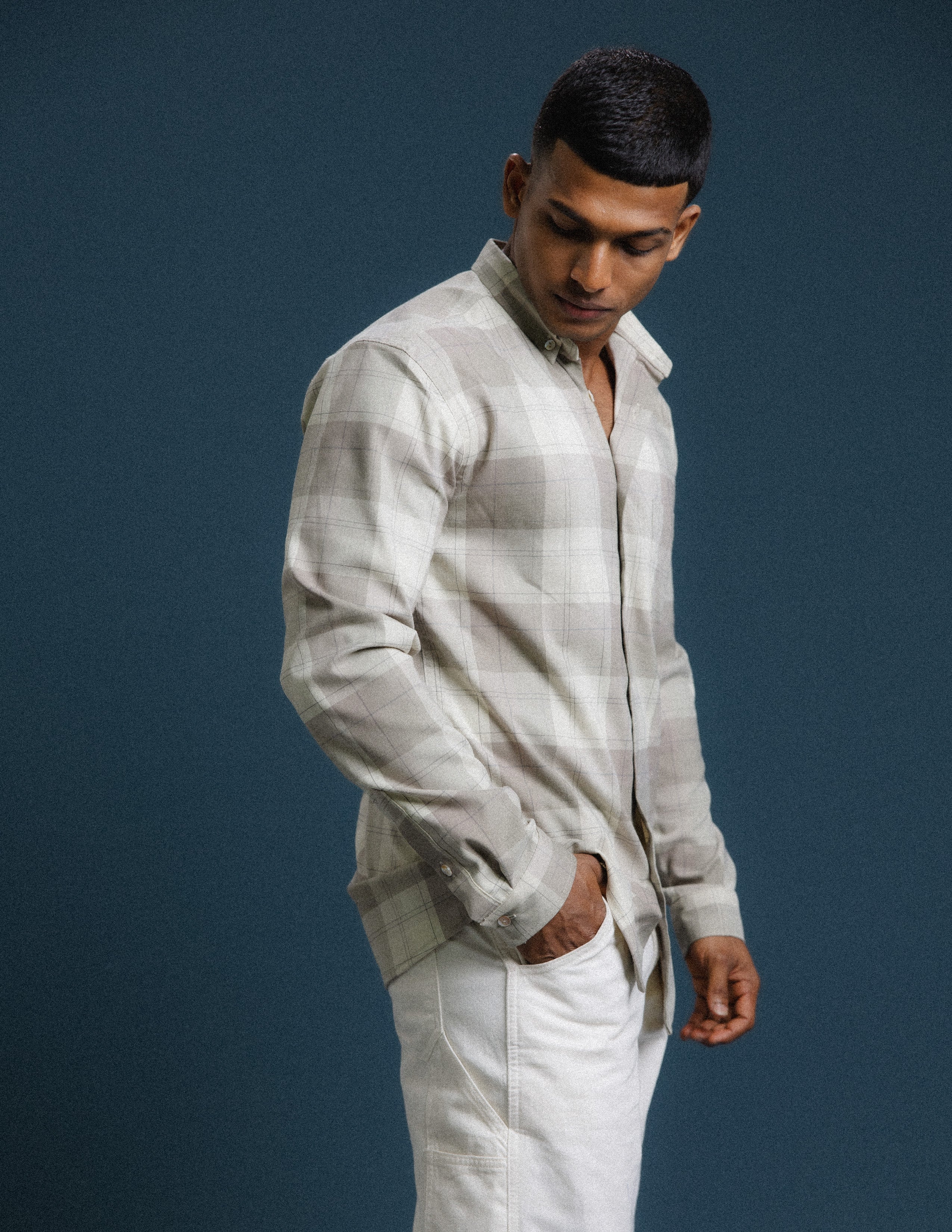 Regular Fit Button Down Long Sleeve Shirt