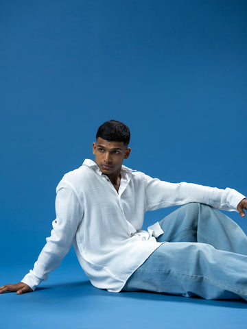 Sleeve tab detailed shirt