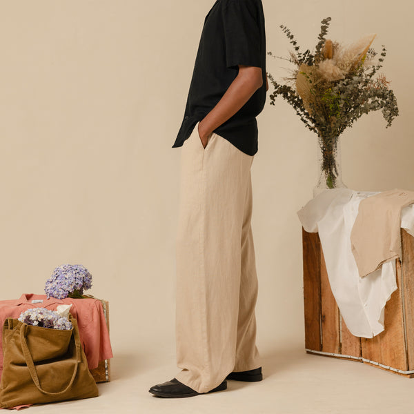 Camp collar regular fit shirt