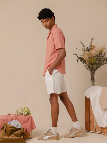 Camp collar regular fit shirt