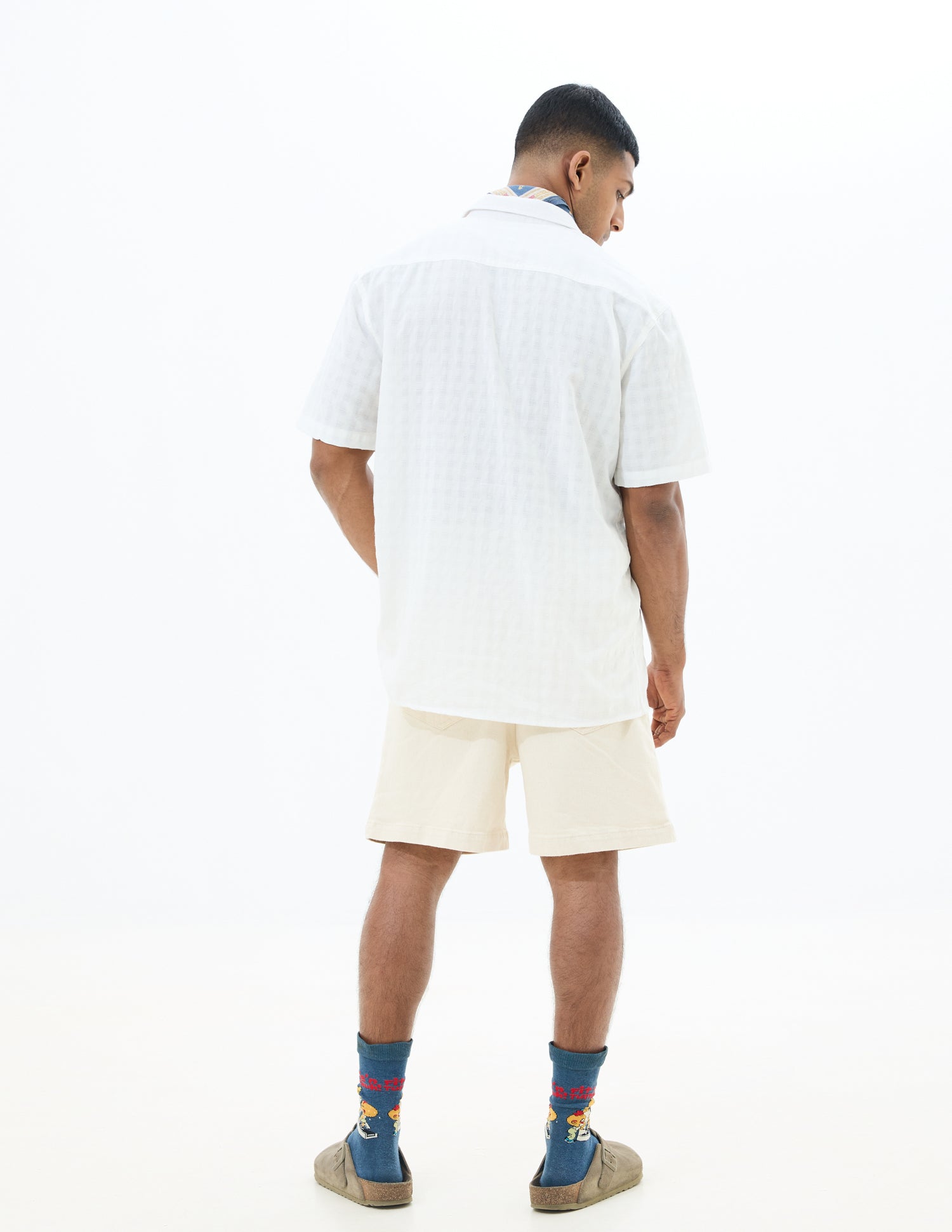 Regular fit patch pocket shirt